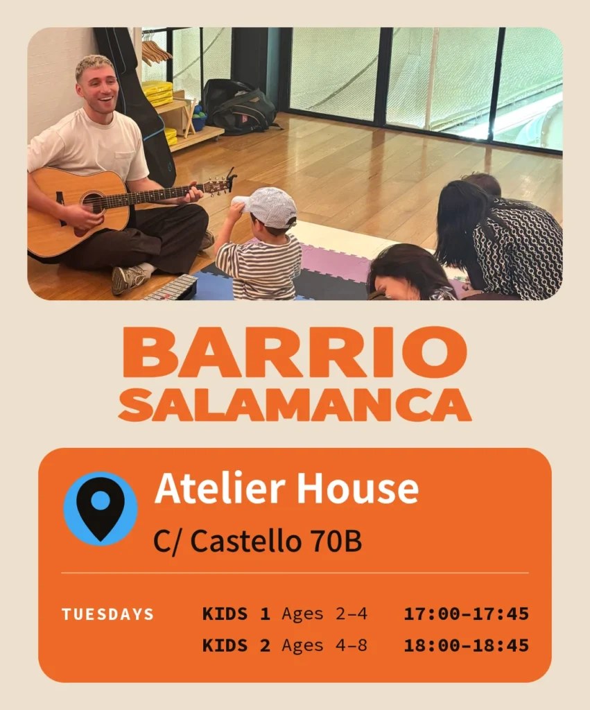 Music & Me classes at Barrio Salamanca
