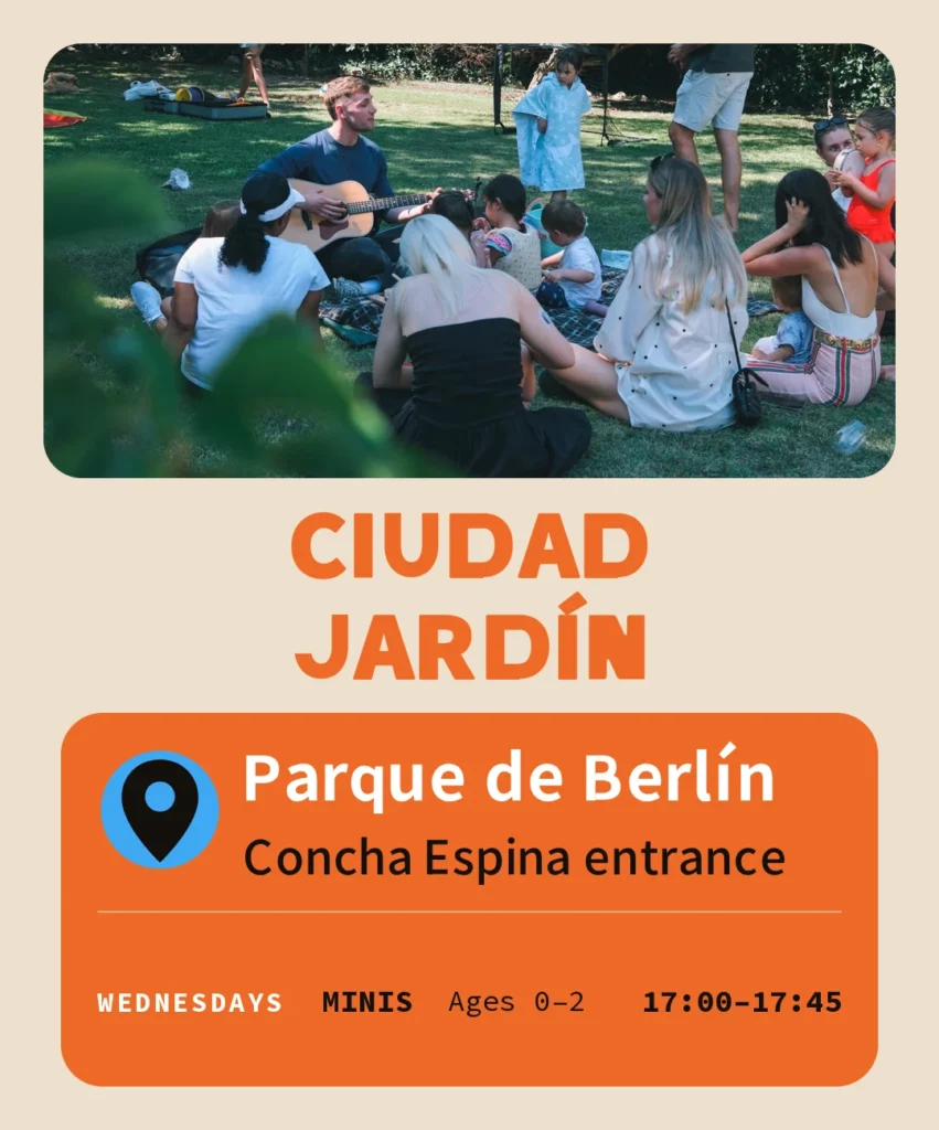 Music & Me classes at Ciudad Jardín