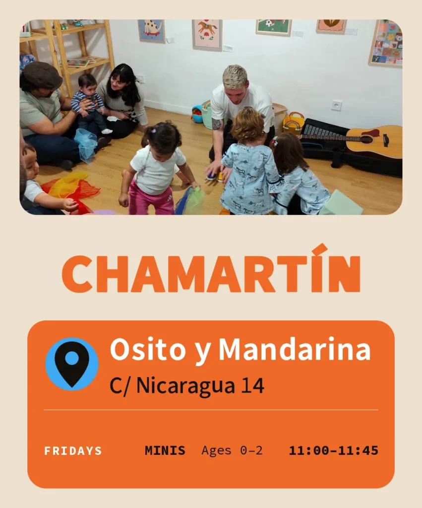 Music & Me classes at Chamartín